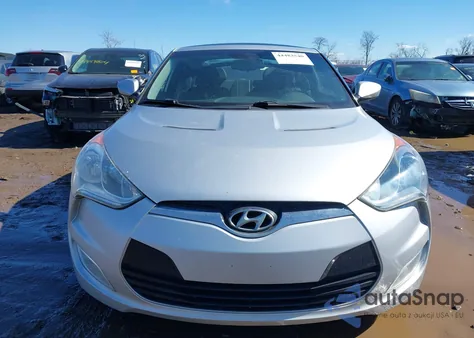 2012 Hyundai Veloster Base W/Black из США, поврежденный, VIN KMHTC6AD7CU031733